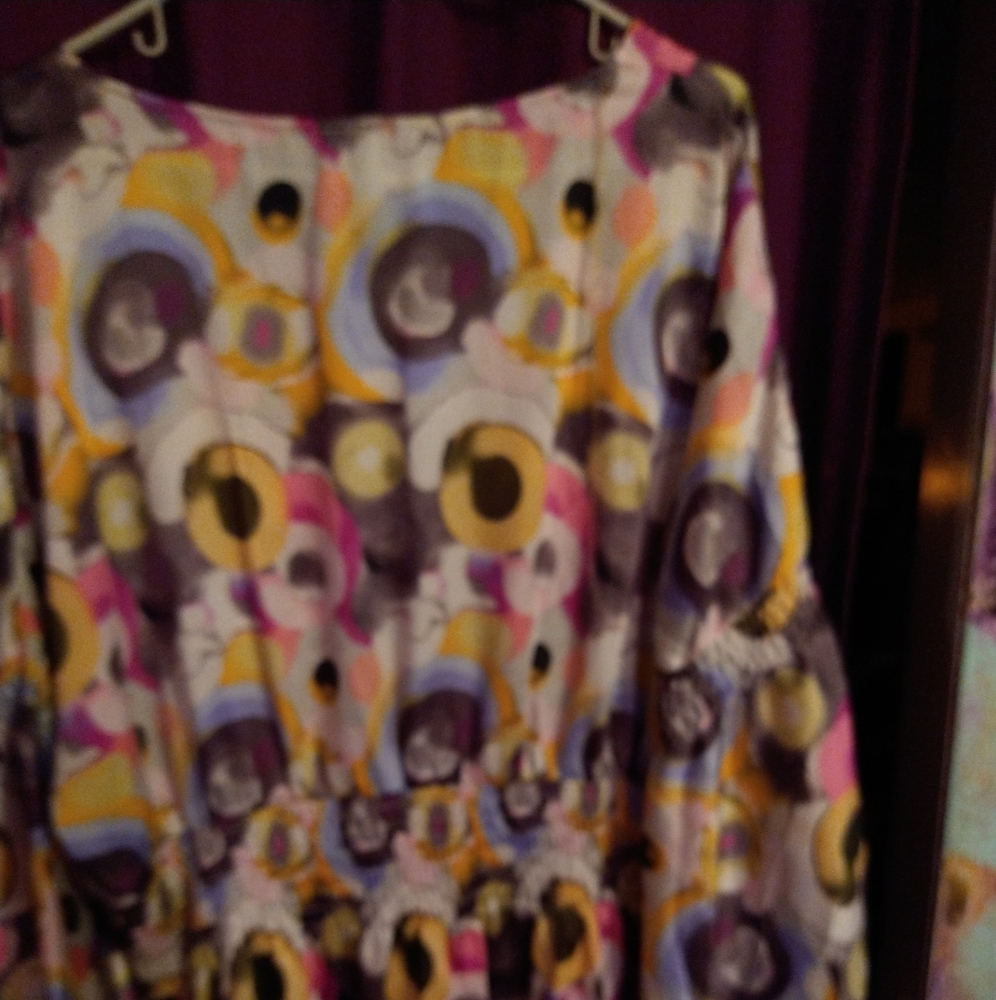 Nwot colordul blouse - Picture 2 of 6